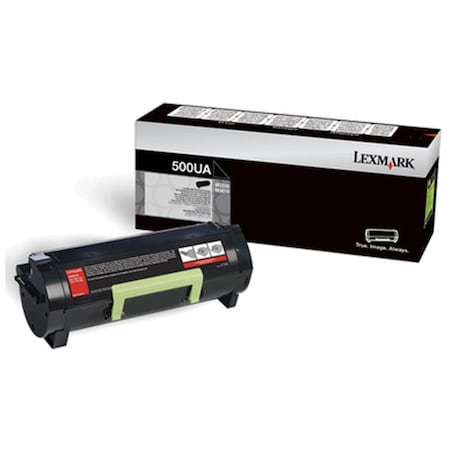 Lexmark Lexmark, 500XG Extra High Yield Return Program Toner, TAA Compliant 50F0X0G